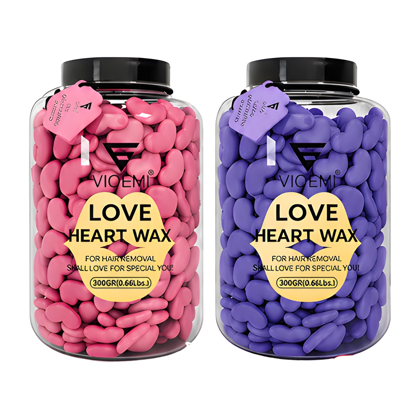 CERA PERLAS CORAZÓN 300GR VIOEMI