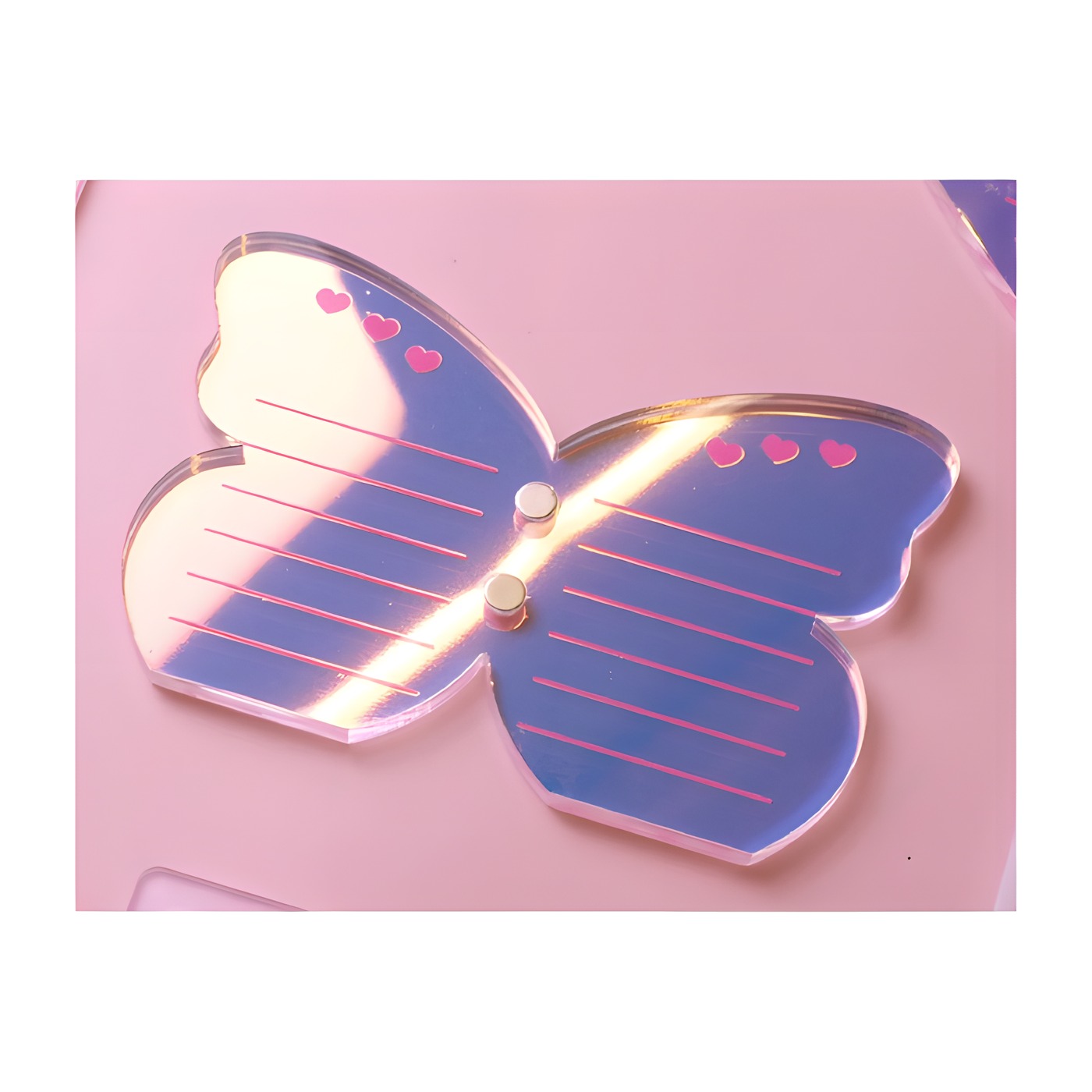 PLACA ACRÍLICA DISEÑO MARIPOSA
