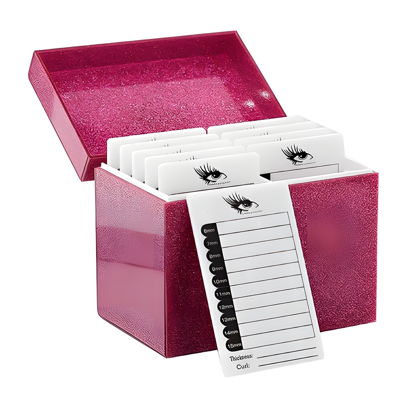 CAJA ORGANIZADORA DE PESTAÑAS GLOW