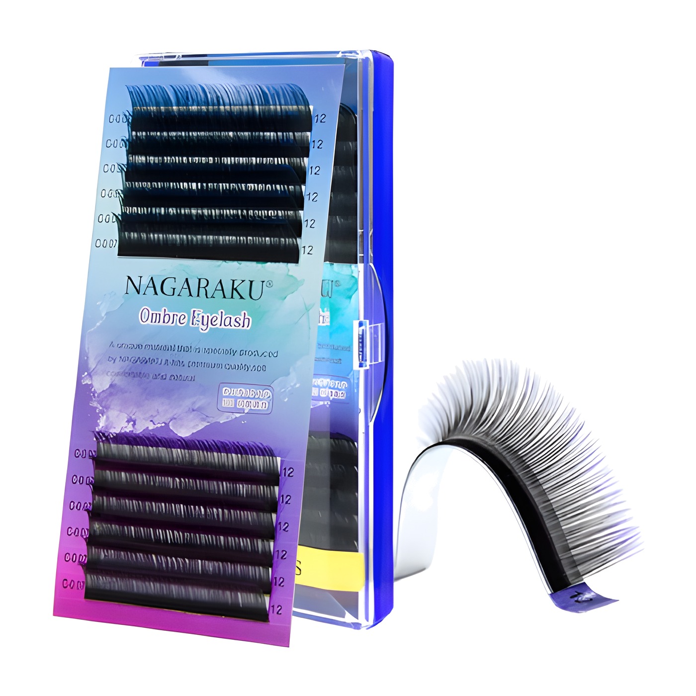 PESTAÑAS NAGARAKU OMBRE