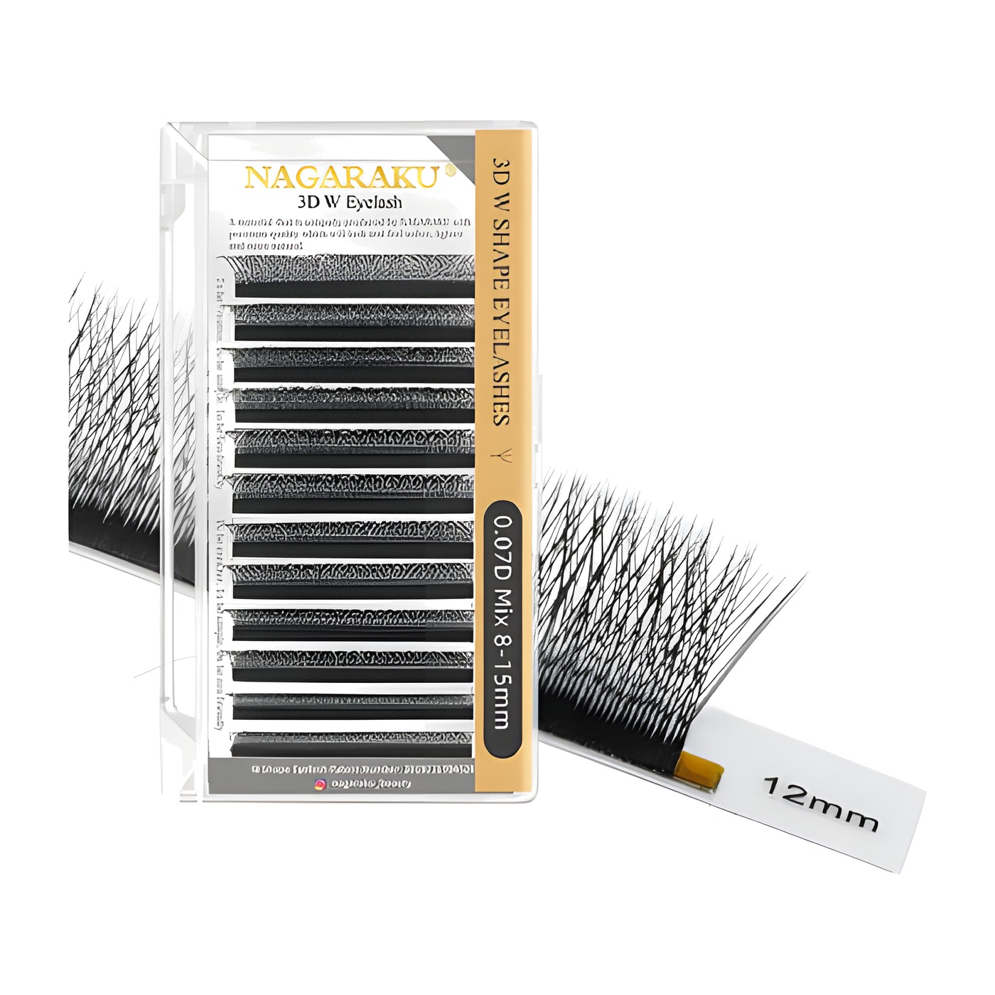 PESTAÑAS NAGARAKU MIX 3D Y 5D W