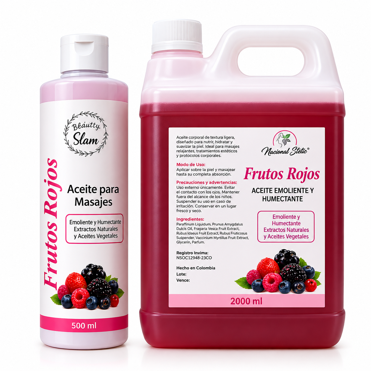 ACEITE DE FRUTOS ROJOS