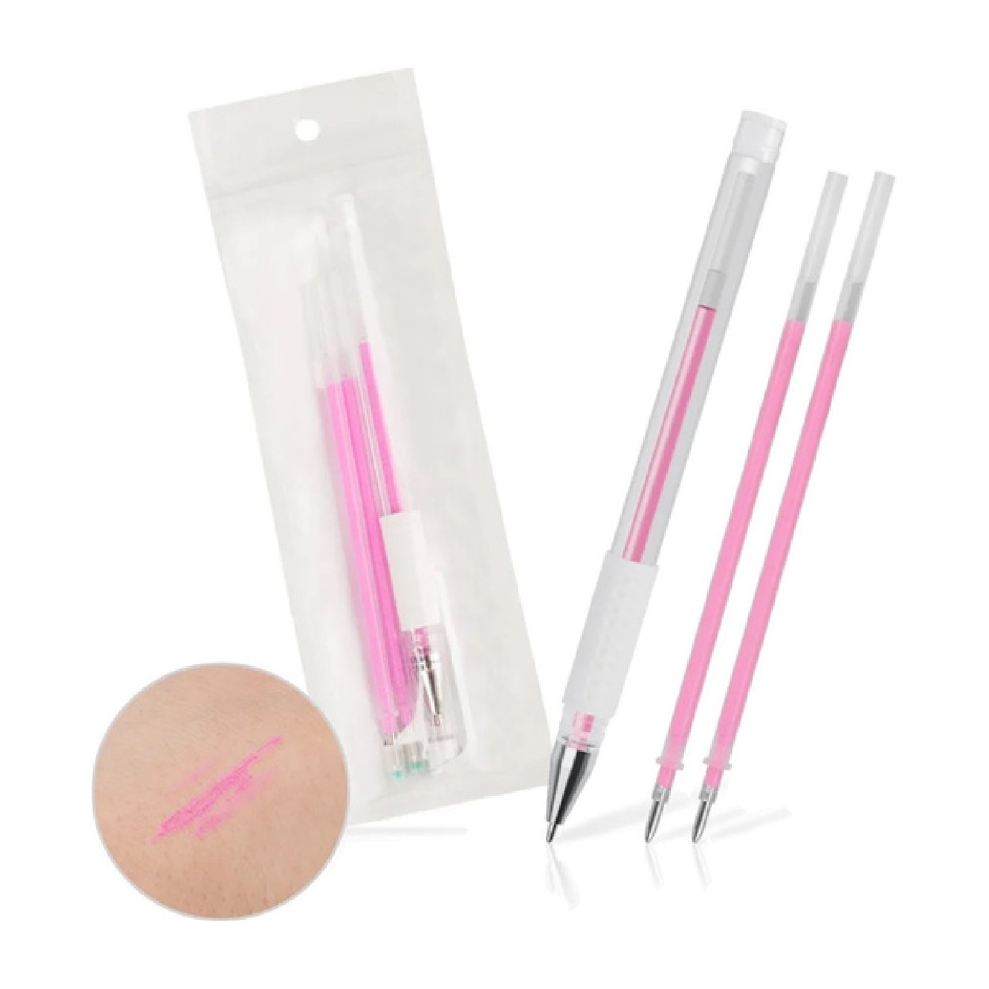 LAPICERO EN GEL ROSADO