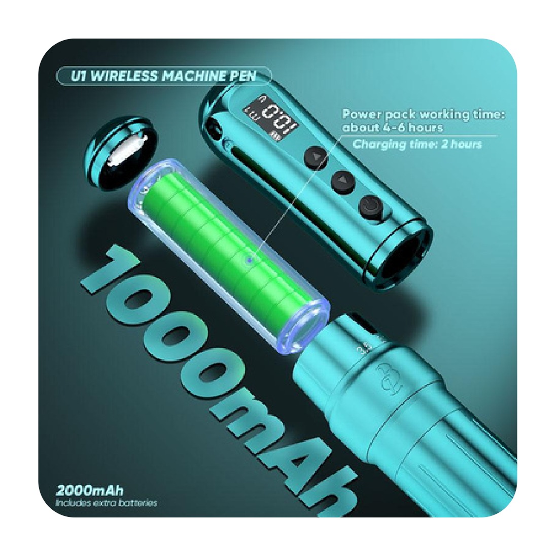 MÁQUINA ROTATIVA THUNDERLORD POWER U1